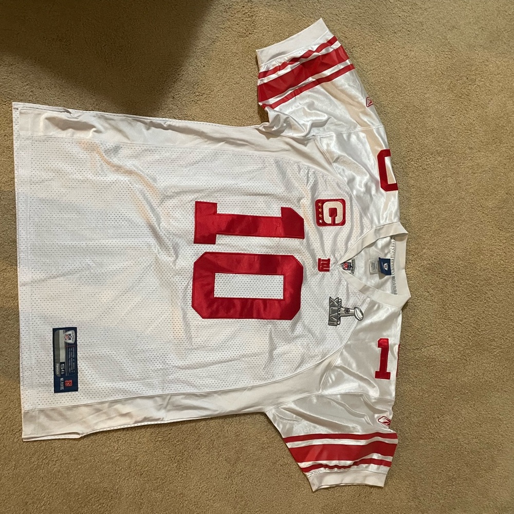 Eli Manning Giants Super Bowl XLVI Super Bowl Jersey
